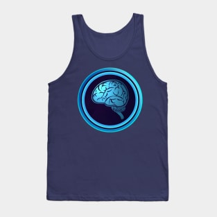 Large ExtraSensory Perception Combat logo Tank Top